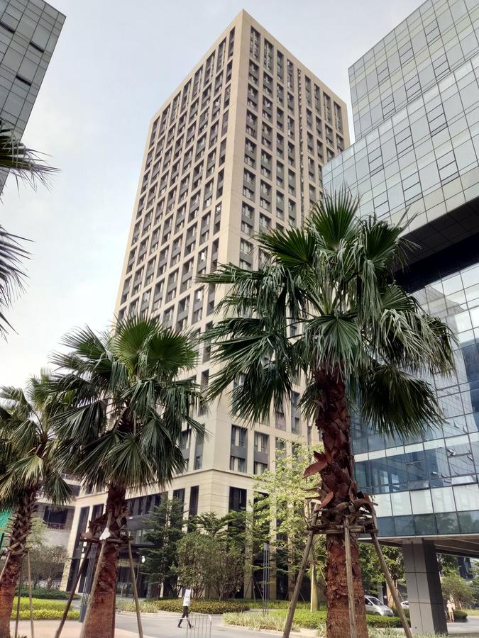 Guangzhou Laiste Aparthotel Science City Greenland Central Plaza Branch - Free Shuttle Bus To Canton Fair Complex During Canton Fair Period Dış mekan fotoğraf