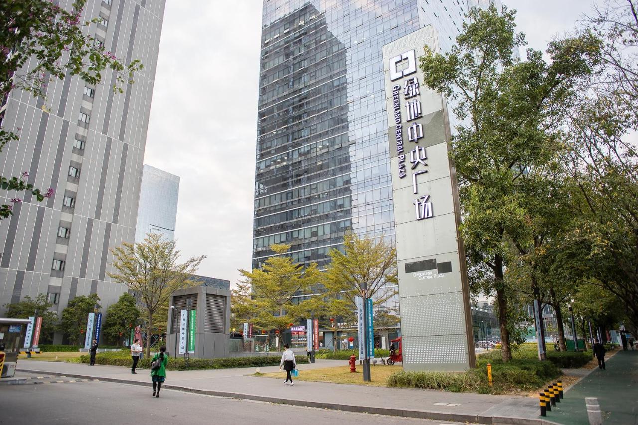 Guangzhou Laiste Aparthotel Science City Greenland Central Plaza Branch - Free Shuttle Bus To Canton Fair Complex During Canton Fair Period Dış mekan fotoğraf